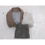 ◇ 《 select MOCA/DHOLIC/by muni_r まとめ売り3点セット サイズM&F コート セーター スカート レディース 》 P