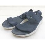 ◇ LiteRide CROCS クロックス サンダル シューズ サイズW7 ネイビー系 レディース