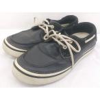◇ CROCS クロックス フラットシューズ サイズM11 ブラック メンズ