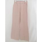 * SLY Sly высокий талия flare pants размер 1 Pink Lady -s
