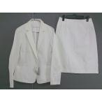 * * не использовался * * NOLLEY'S sophi с биркой 1B колени длина однобортный костюм верх и низ выставить размер 40 белый женский 