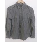 ショッピングアメリカンイーグル ◇ AMERICAN EAGLE アメリカンイーグル 長袖 シャツ ブラウス サイズ XS グレー レディース P