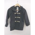 * B MING LIFE STORE by BEAMS Kids ребенок одежда с хлопком длинный рукав полупальто "даффл коут" размер 130 темно-серый серия женский мужской P