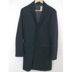 * GLOBAL WORK свечение bar Work шерсть . длинный рукав Пальто Честерфилд размер S темно-синий мужской P