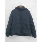 * * GU GU с хлопком перо длинный рукав жакет блузон размер M темно-синий женский P