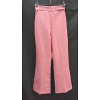 * clear прозрачный стрейч талия резина flare pants размер S Pink Lady -sE