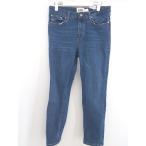 ショッピングzara ◇ ZARA AUTHENTIC DENIM BY TRF ストレッチ デニム パンツ サイズEUR 40 USA 08 MEX 30 ネイビー系 レディース P