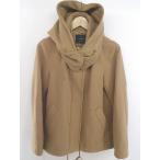 * green label relaxing зеленый этикетка UNITED ARROWS длинный рукав милитари пальто размер 42 бежевый женский P