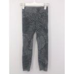 * adidas Adidas общий рисунок Kids ребенок одежда леггинсы брюки размер 140 серый серия темно-серый серия женский E