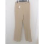 * SECRETLABEL flare pants размер S оттенок бежевого женский E