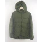 * ikkaika длинный рукав с хлопком Zip выше жакет размер L хаки женский P