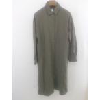 ◇ OZOC オゾック 長袖 膝下丈 シャツ