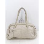 * CASSELINI оборка рука сумка "Boston bag" слоновая кость женский P