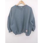 * classicalelf × JaVa обратная сторона ворсистый Bick Silhouette длинный рукав футболка размер L оттенок голубого женский P