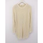 ◇ OZOC オゾック 長袖 ニット チュニ