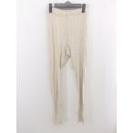 * TODAYFUL Today полный ребра леггинсы леггинсы размер F свет бежевый женский P