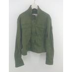 ◇ Hollister ホリスター ジップアップ 長袖 ブルゾン サイズL カーキ レディース E