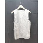 * select MOCA select мокка подкладка простой Monotone лента безрукавка лучший размер M серый серия женский E