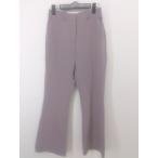 * Chillfar Chill мех задний резина flare pants размер L лиловый серый серия женский E