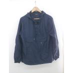 ◇ FOREVER 21 ナイロン シャカシャカ カジュアル 長袖 ジャンパー ブルゾン サイズ表記なし L相当 ネイビー メンズ E