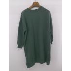 ◇ Sonny Label URBAN RESEARCH 裏起毛 長袖 チュニック スウェット プルオーバー サイズF グリーン系 レディース E