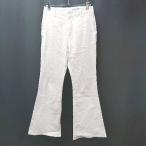 * IENA Iena простой стрейч casual красивый . всесезонный flare pants размер 34 белый женский E