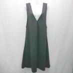 * Alma Design V шея .. чувство нет Silhouette красивый материнство тоже длинный One-piece размер M оттенок черного женский E