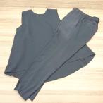 * SENSE OF PLACE центральный Press талия резина красивый серия выставить верх и низ размер M черный женский E