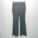 * MICHAEL KORS Michael Kors простой casual красивый . одноцветный flare pants размер 2 черный женский E