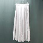 * RESEXY талия резина темно синий наклейка застежка-молния одноцветный flare pants размер F серый серия женский E