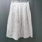 * Spick&amp;Span боковой молния flare pants тонкий casual слаксы размер 38 Brown женский E