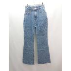 * MOUSSY Moussy flare pants взрослый ... casual джинсы размер 24 голубой женский E