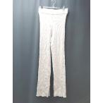 * URBAN RESEARCH Urban Research талия резина ребра ткань кромка разрез леггинсы размер free серый ju женский E