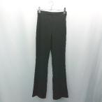 * ZARA Zara ребра талия резина casual леггинсы простой легкий брюки размер S черный женский E