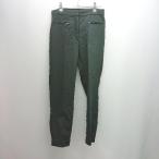 ショッピングzara ◇ ZARA ザラ ジップアップ センタープレス 裾スリット きれい系 パンツ サイズUSA S ブラック レディース E