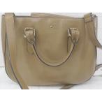 ■ KATE SPADE NEW YORK ケイトスペード ニューヨーク PXRU3751 2WAY ハンド ショルダー バッグ ベージュ レディース E
