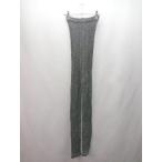 * FUSTNOT..... вязаный симпатичный простой одноцветный леггинсы размер L серый женский E