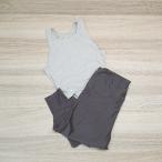 * sea dress daily майка ребра casual леггинсы выставить размер L Brown / бежевый женский E