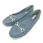 * RANDA стелька подушка есть под замшу раунд tu bit Loafer размер 25 темно-синий женский E