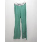 * MOUSSY Moussy талия резина flair леггинсы брюки размер 2 оттенок зеленого женский P