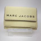◇ MARC JACOBS マークジェイコブス ミニ ポーチ 小物入れ コンパクト おしゃれ 三つ折り財布 イエロー レディース E
