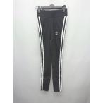 * * * не использовался * adidas Adidas с биркой Logo вышивка линия леггинсы брюки размер S черный белый женский P