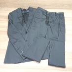 * ZARA Zara общий обратная сторона простой casual формальный бизнес брючный костюм верх и низ размер надпись нет черный мужской E