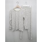 * TSUMORI CHISATO Tsumori Chisato общий рисунок cut and sewn брюки выставить верх и низ размер M серый серия мульти- женский P