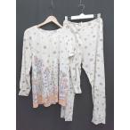 * TSUMORI CHISATO Tsumori Chisato общий рисунок cut and sewn брюки выставить верх и низ размер M оттенок белого мульти- женский P