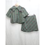 * REDYAZELretiazeru в клетку Mini выставить верх и низ размер M зеленый серый серия мульти- женский P