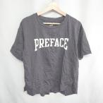 ◇ GLOBALWORK グローバルワーク 半袖 Tシャツ サイズM チャコールグレー レディース E