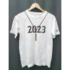 ショッピングミスチル ◇ ap bank fes 2023 ミスチル プリント 半袖 Tシャツ カットソー サイズM ホワイト レディース メンズ P