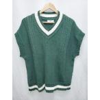 * WEGOwigo- Bick Silhouette кабель вязаный лучший размер F зеленый женский мужской P