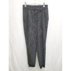 * BEAUTY &amp; YOUTH UNITED ARROWS полоса брюки-джоггеры размер M черный V белый женский P